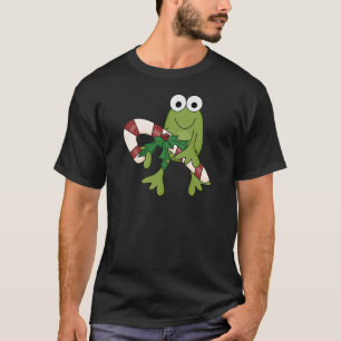 Frosch mit Süßkanistenhemden und Geschenken T-Shirt