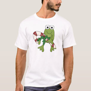 Frosch mit Süßkanistenhemden und Geschenken T-Shirt