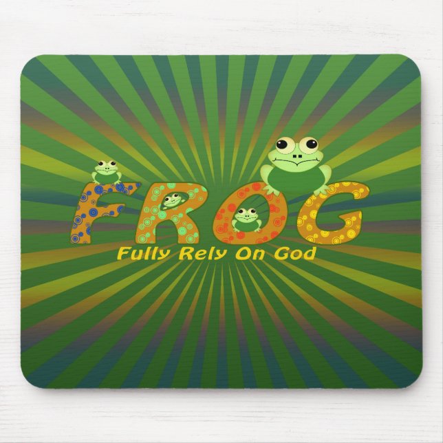 FROSCH MOUSEPAD (Vorne)