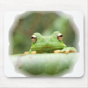 Frosch mustert Mausunterlage Mousepad