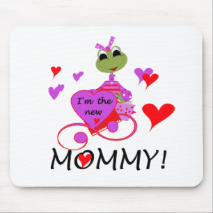 Frosch New Mommy T - Shirt und Geschenke Mousepad
