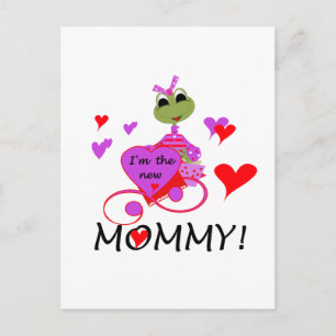 Frosch New Mommy T - Shirt und Geschenke Postkarte