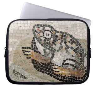 Frosch, Nil-Mosaik, vom Haus des Faun Laptopschutzhülle