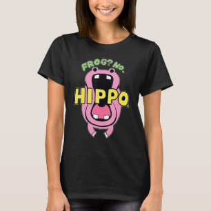 Frosch No Hippo Funny Niedlich Crazy Frog T-Shirt