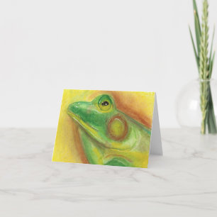 Frosch Notecard Karte