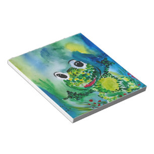 Frosch Notizblock