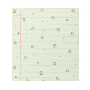 Frosch Notizblock