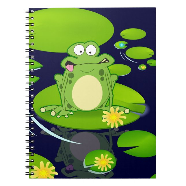 Frosch Notizblock (Vorderseite)