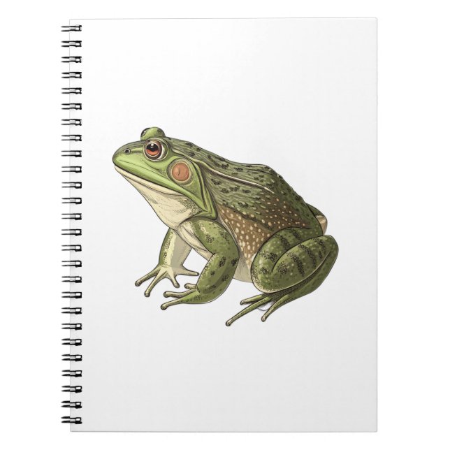Frosch Notizblock (Vorderseite)