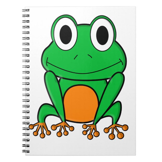 Frosch Notizblock (Vorderseite)