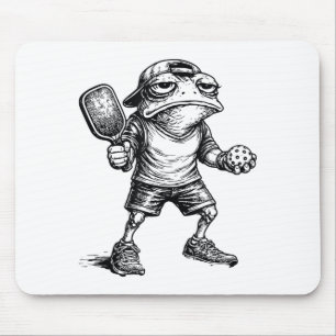 Frosch-Paddleball Männer Frauen mürrischer Frosch  Mousepad