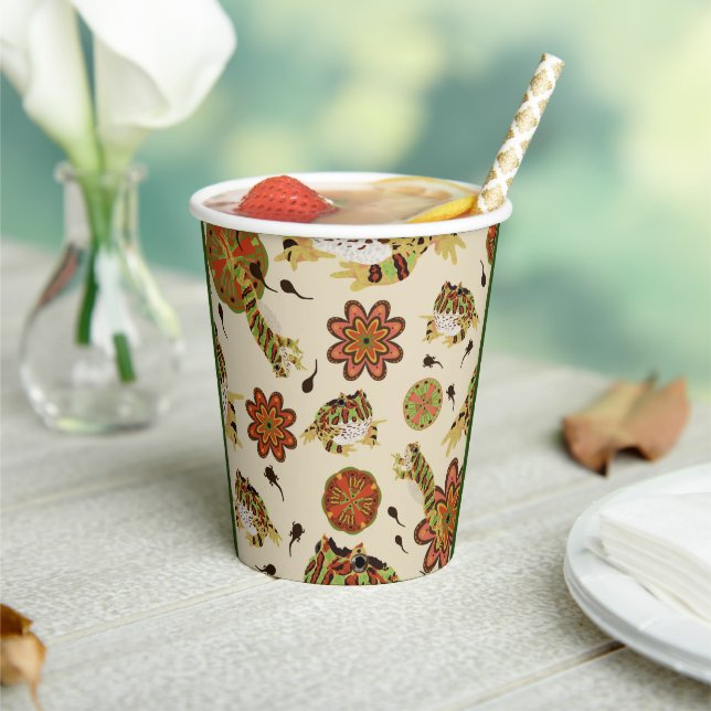 Frosch Pappbecher (In Situ)