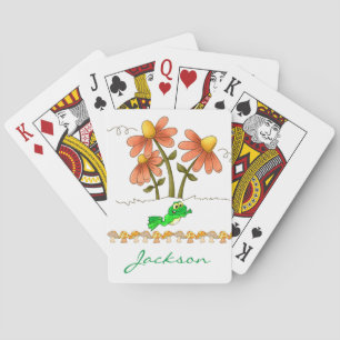 Frosch-Pilz-Blumen-Kartenspiel Spielkarten