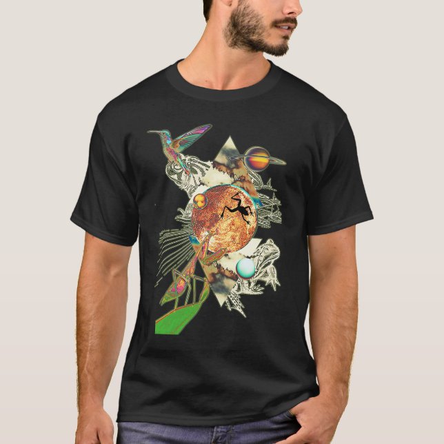 FROSCH PLANETEN GOTTESANBETERIN QUEST T-Shirt (Vorderseite)