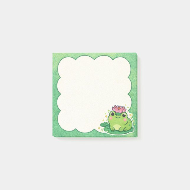 Frosch Post-it Klebezettel (Vorderseite)