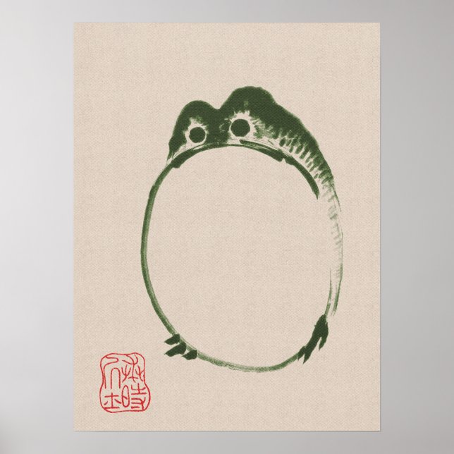 Frosch  poster (Vorne)
