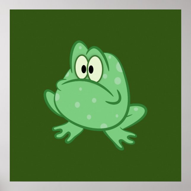 Frosch Poster (Vorne)