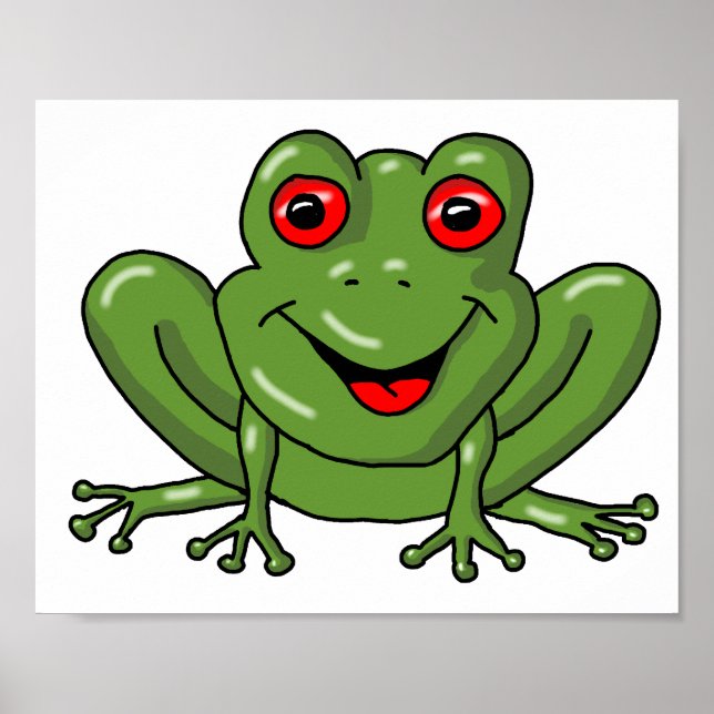 Frosch Poster (Vorne)