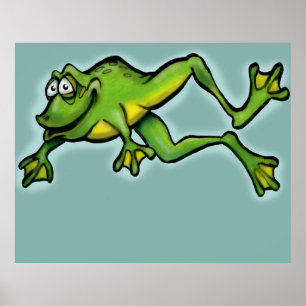 Frosch Poster