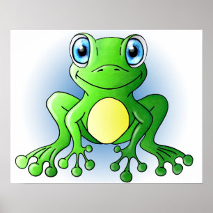 Frosch Poster