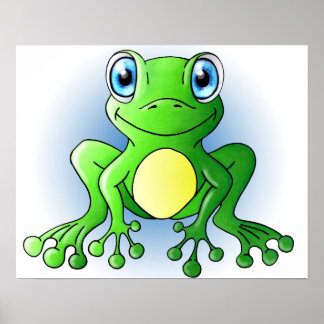 Frosch Poster