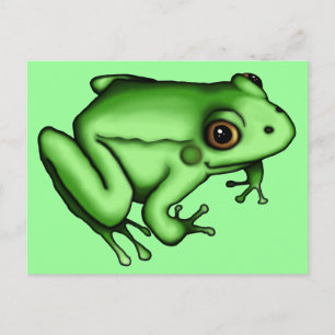 Frosch, Postkarte