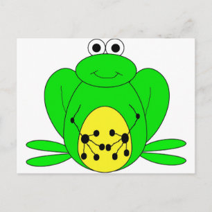 Frosch Postkarte