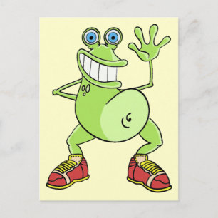 Frosch Postkarte