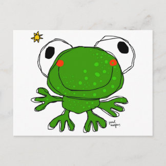 "Frosch" Postkarte