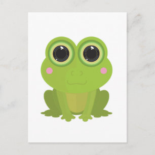 Frosch Postkarte