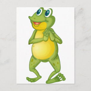 Frosch Postkarte