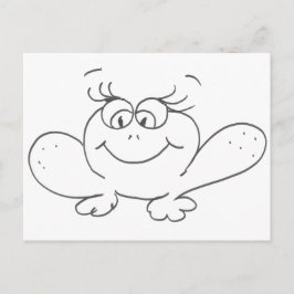 Frosch Postkarte