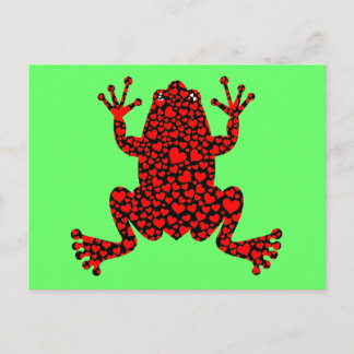 Frosch Postkarte