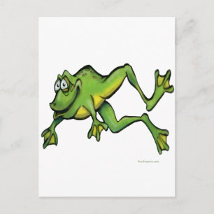 Frosch Postkarte