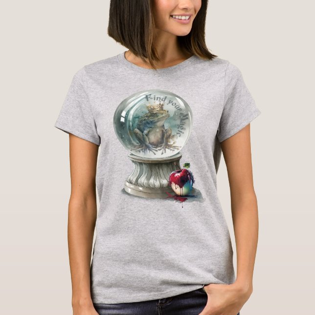 Frosch Prince Crystal Ball T-Shirt (Vorderseite)
