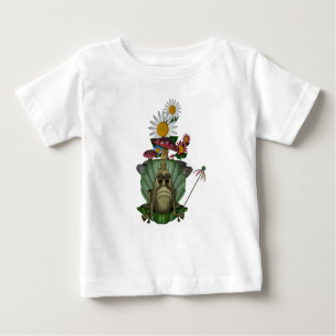 Frosch Princess Mushrooms Blume Baby T-shirt