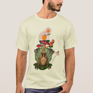 Frosch Princess Mushrooms Blume  T-Shirt