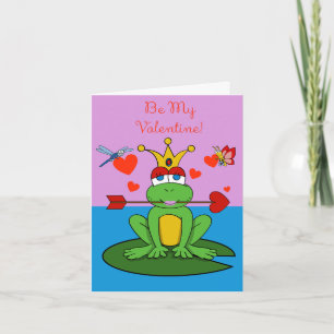 Frosch Princess Valentines' Day Card