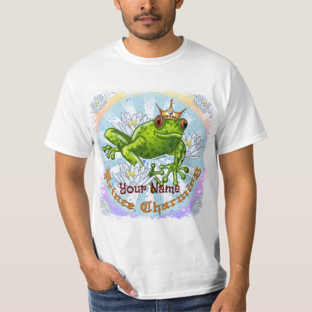 Frosch Prinz Charming T-Shirt (Vorderseite)