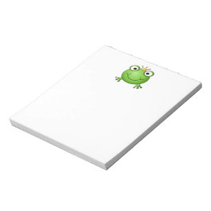 Frosch-Prinz. Glücklicher Frosch Notizblock