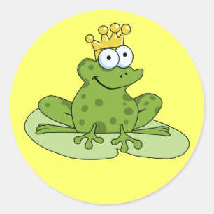 Frosch-Prinz Sticker