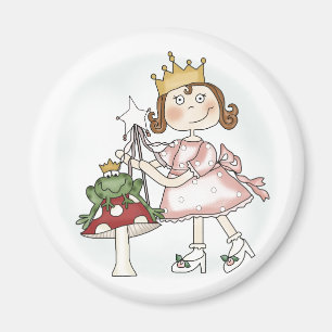 Frosch-Prinzessin Magnet