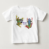 Frosch-Regel-Säuglings-T - Shirts