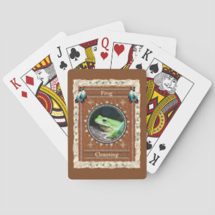 Frosch - Reinigen der klassischen Spielkarten