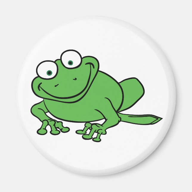Frosch schauen magnet (Vorne)