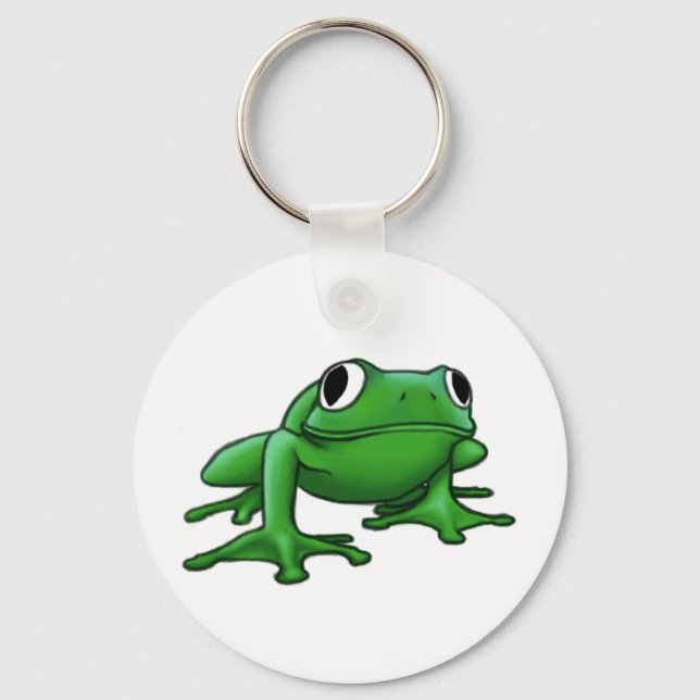 Frosch Schlüsselanhänger (Vorderseite)