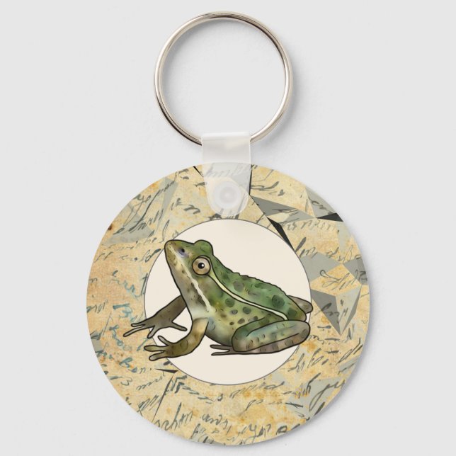 Frosch Schlüsselanhänger (Vorderseite)