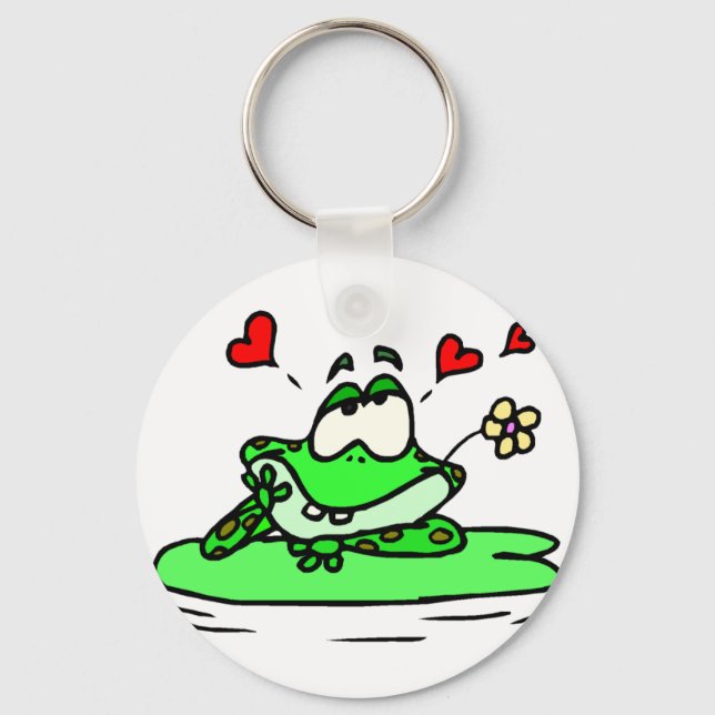 Frosch Schlüsselanhänger (Vorderseite)