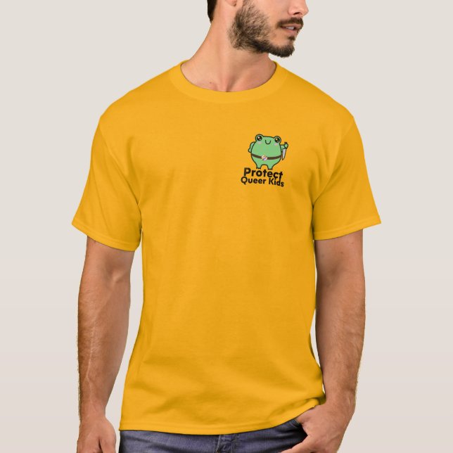Frosch - Schütze queere Kinder T-Shirt (Vorderseite)