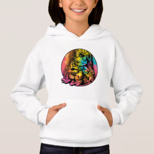 Frosch spielen Gitarre - Cotattcore Ästhetischer S Hoodie